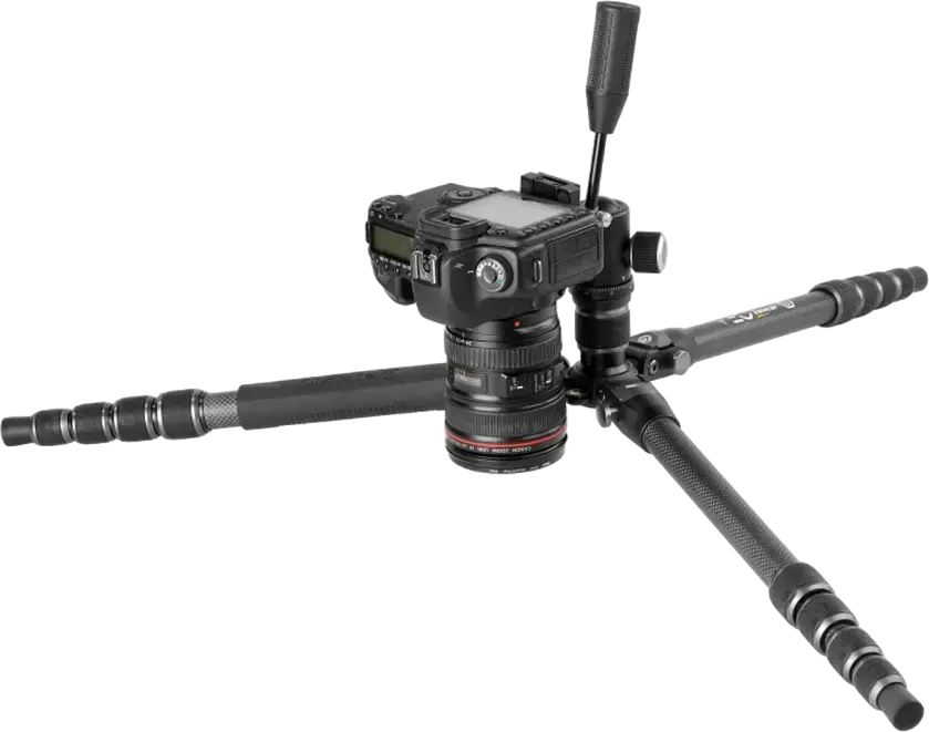 Trepied de Calatorie si Monopod Vanguard VEO 3T 235CBP din Fibra de Carbon, Cap Sferic Arca, Suporta 8kg, Inaltime 157cm, Suport Smartphone QS-72T