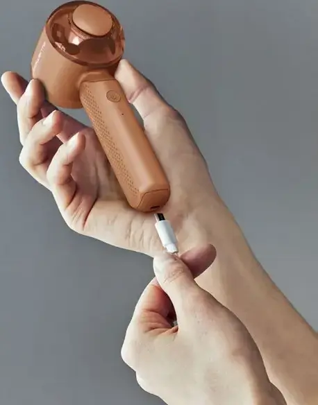 Aparat de curatat scame Rowenta Easy Care JA8001E0, Reincarcabil, Incarcare USB-C, Autonomie 60 min, cu Perie de Curatare, Portocaliu