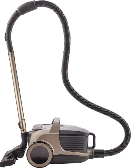 Gorenje VCE08GAPGOCY Bagless Cylinder Vacuum Cleaner, 850W Motor, 170W Suction Power, 3.3L Container, HEPA Filter, Bronze, ActiveBumper