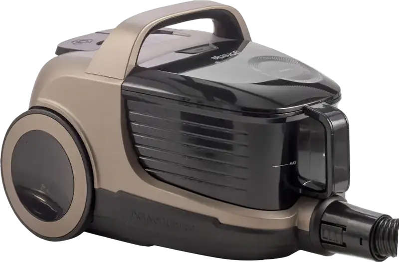 Gorenje VCE08GAPGOCY Bagless Cylinder Vacuum Cleaner, 850W Motor, 170W Suction Power, 3.3L Container, HEPA Filter, Bronze, ActiveBumper