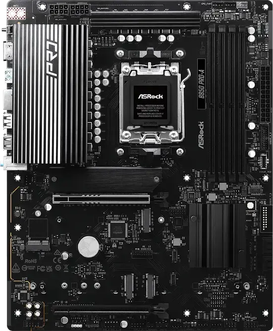 Placă de bază ASRock B850 Pro-A, AM5, AMD B850, ATX