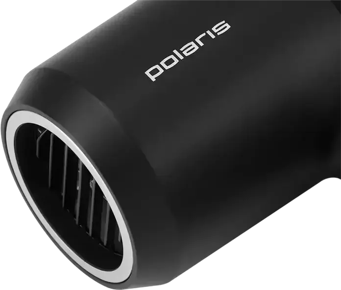 Polaris PHD2044Ti Quattro Ionic Hair Dryer 1900W, Black, with Ionization, 3 Temperature Settings, 2 Airflow Modes, Cold Air Shot and 2 Concentrator Nozzles