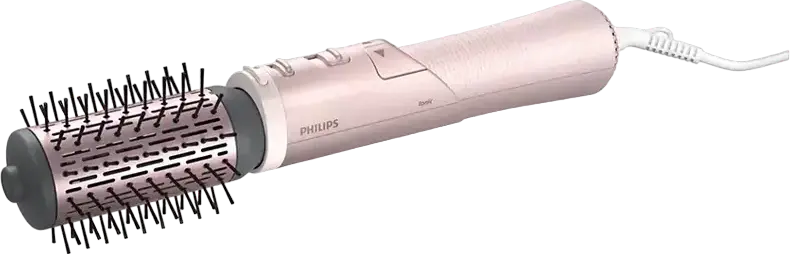 Perie Termica Philips BHA735/00 Series 7000 Air Styler, 1000W Ceramica cu Turmalina si Ionizare, Set 3 Perii Rotative (30mm, 38mm, 50mm), Roz