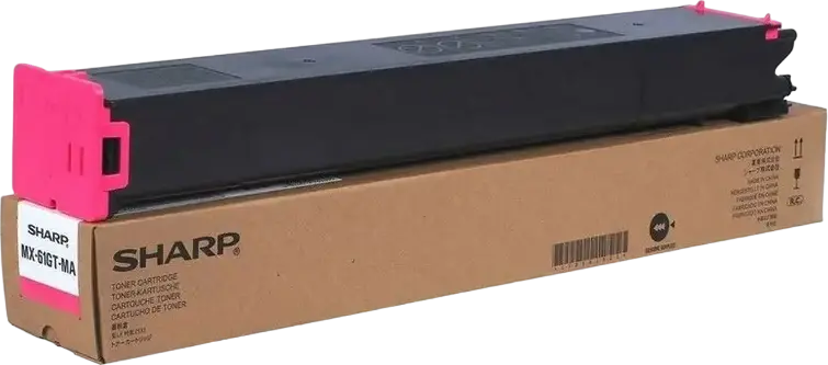 Toner Sharp Toner MX-61GTMA, Magenta, Magenta