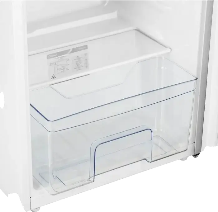 STARCREST SF-85WH-E Single Door Refrigerator, 85L Net Volume, Energy Class E, Static Cooling, LED Lighting, White, 82x45x45 cm
