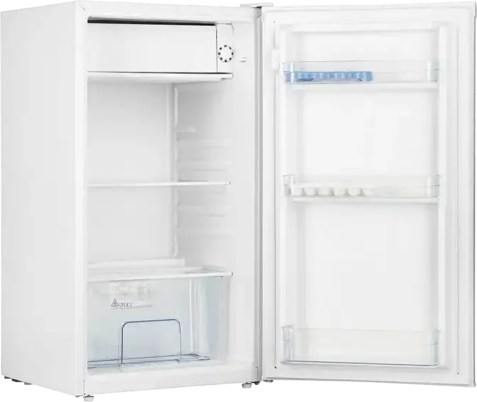 STARCREST SF-85WH-E Single Door Refrigerator, 85L Net Volume, Energy Class E, Static Cooling, LED Lighting, White, 82x45x45 cm