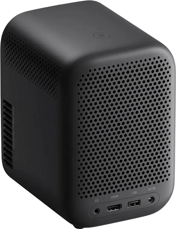Proiector Smart Xiaomi L1 Full HD 1080p LED, Suport 4K, 200 ANSI Lumeni, Android TV, Autofocus, Corectie Keystone Automata, Wi-Fi, Bluetooth, Negru