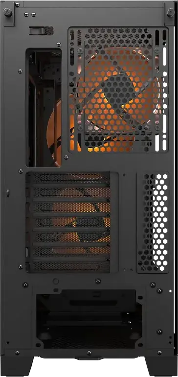 Корпус Cougar Airface FLO RGB Mid Tower, Черный, поддержка E-ATX, 3 ARGB PWM вентилятора, закаленное стекло, USB-C 3.2 Gen 2, CGR-5YA6W-RGB
