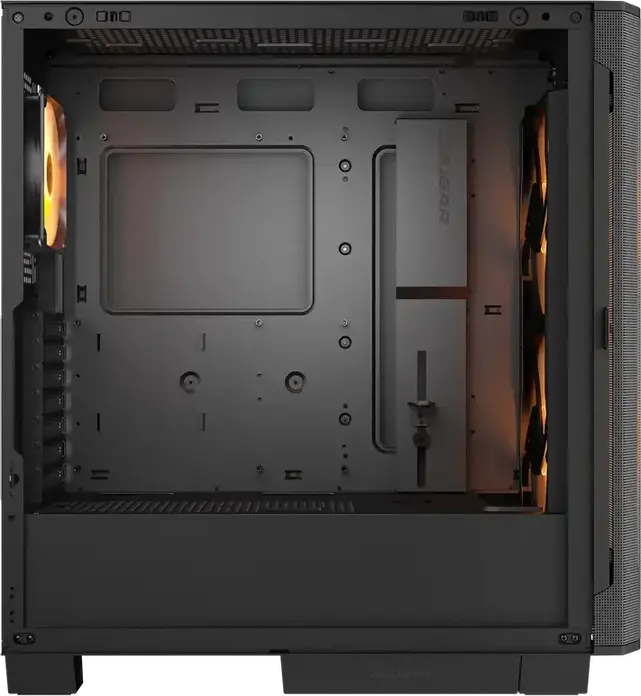 Корпус Cougar Airface FLO RGB Mid Tower, Черный, поддержка E-ATX, 3 ARGB PWM вентилятора, закаленное стекло, USB-C 3.2 Gen 2, CGR-5YA6W-RGB