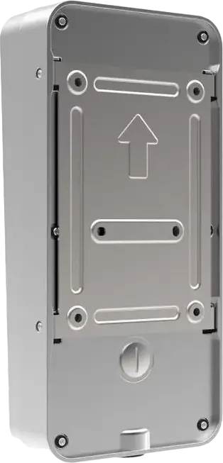Fanvil i33VF SIP Video Door Phone, 2 SIP Lines, HD Camera and Audio, IP65 IK10 Cast Aluminum, Flush Mount, PoE, Night Vision, Access Control, Grey