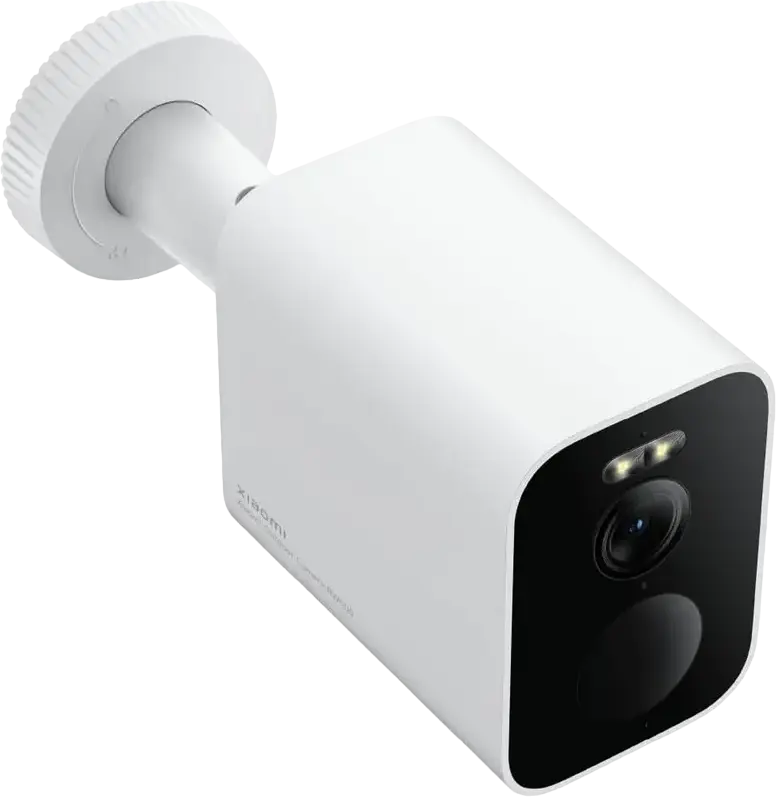 Xiaomi Outdoor Camera BW300 2K 3MP IP Security Camera, IP67 Weatherproof, 4900mAh Battery, Smart Full-Color Night Vision, Two-Way Audio, White