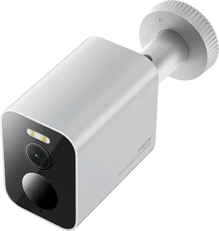 Xiaomi Outdoor Camera BW300 2K 3MP IP Security Camera, IP67 Weatherproof, 4900mAh Battery, Smart Full-Color Night Vision, Two-Way Audio, White