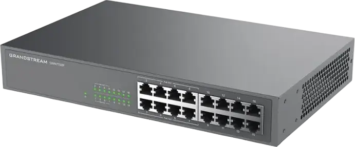 Comutator PoE Grandstream GWN7702P, 8x IEEE 802.3af/at