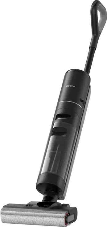 Aspirator Wet & Dry Dreame H12 Pro Flexreach, Putere Suctie 18000 Pa, 400W, Pozitionare Plat 180 Grade, Perie TangleCut, Autocuratare cu Aer Cald, Negru
