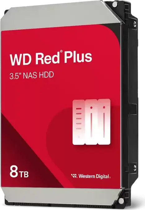 Unitate HDD Western Digital WD Red Plus, 3.5", 8 TB <WD80EFPX>