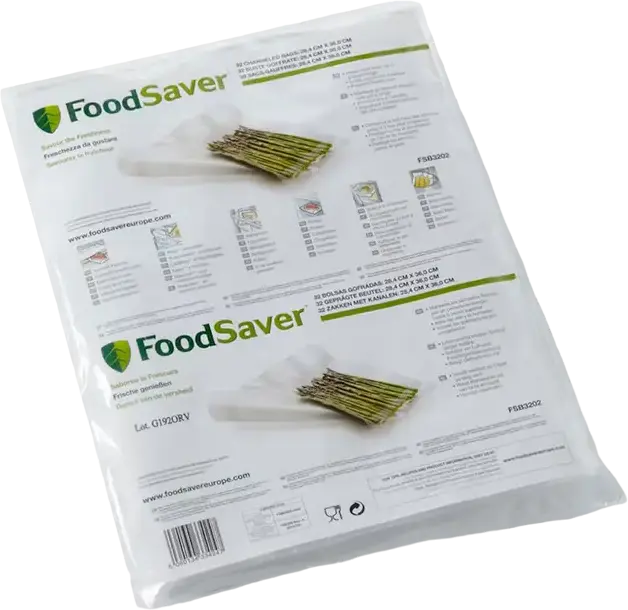 Pungi de vidat FoodSaver FSB3202-I, Transparent