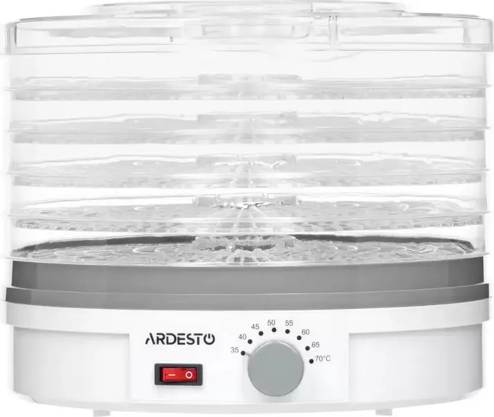 Deshidrator de fructe Ardesto FDB-5320, Alb