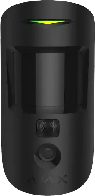 Detector de mișcare Ajax MotionCam, Negru