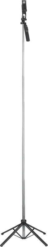 Cellularline Selfie Stick Max Tripod si Quadrapod Bluetooth, Tija Telescopica din Otel 180 cm, Rotire 360 Grade, Telecomanda Detasabila, Negru