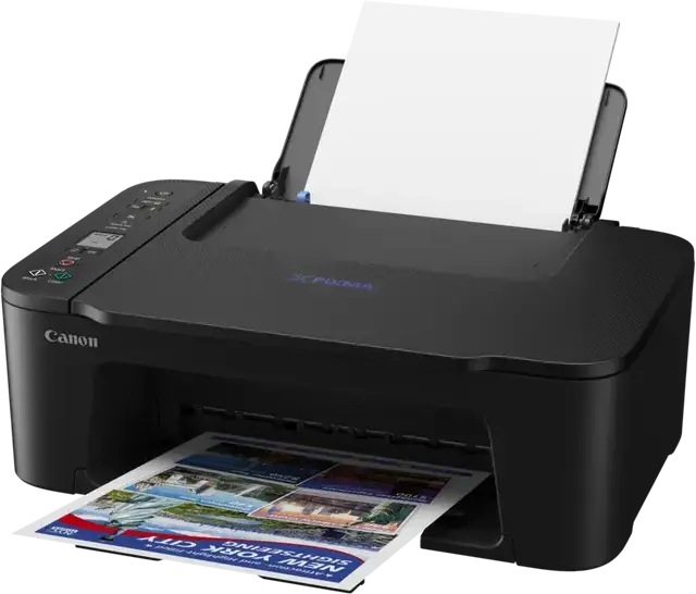 Многофункциональное устройство Canon Pixma E3640, струйный принтер, сканер, копир, Wi-Fi, разрешение 4800 x 1200 dpi, формат A4, черный