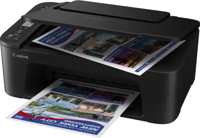 Многофункциональное устройство Canon Pixma E3640, струйный принтер, сканер, копир, Wi-Fi, разрешение 4800 x 1200 dpi, формат A4, черный
