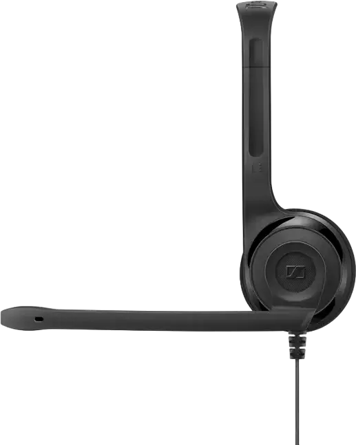 EPOS PC 3 Chat Wired Stereo On-Ear Headset with Noise-Canceling Microphone, 32 Ohm, 2x 3.5mm Jacks, for PC, Mac, PS5, Xbox Series X, Black