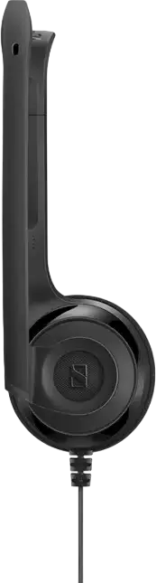 EPOS PC 3 Chat Wired Stereo On-Ear Headset with Noise-Canceling Microphone, 32 Ohm, 2x 3.5mm Jacks, for PC, Mac, PS5, Xbox Series X, Black