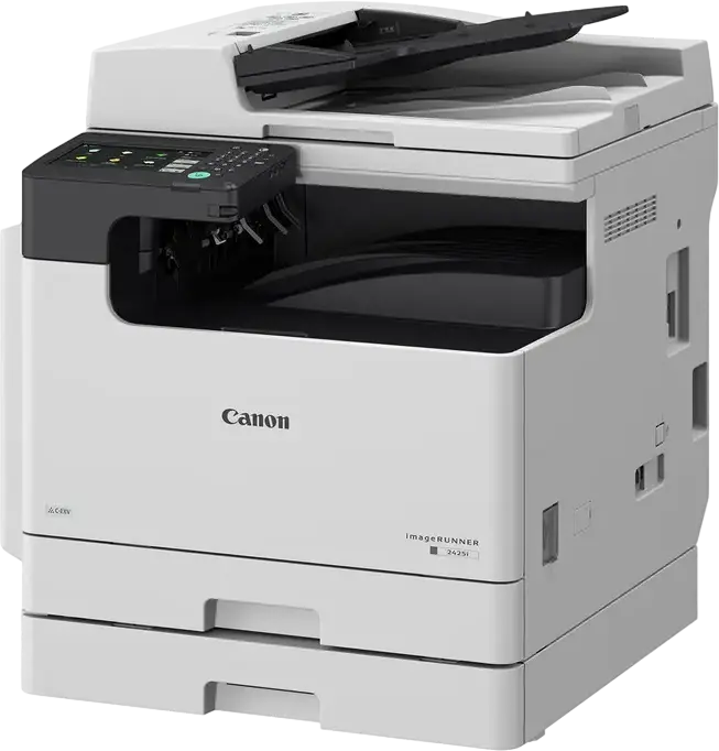 Canon imageRUNNER 2425i Monochrome A3 Laser Multifunctional Printer, 25 ppm, 1GHz Dual Core, 2GB RAM, 64GB eMMC, 7 inch Touch Panel, Duplex ADF, White
