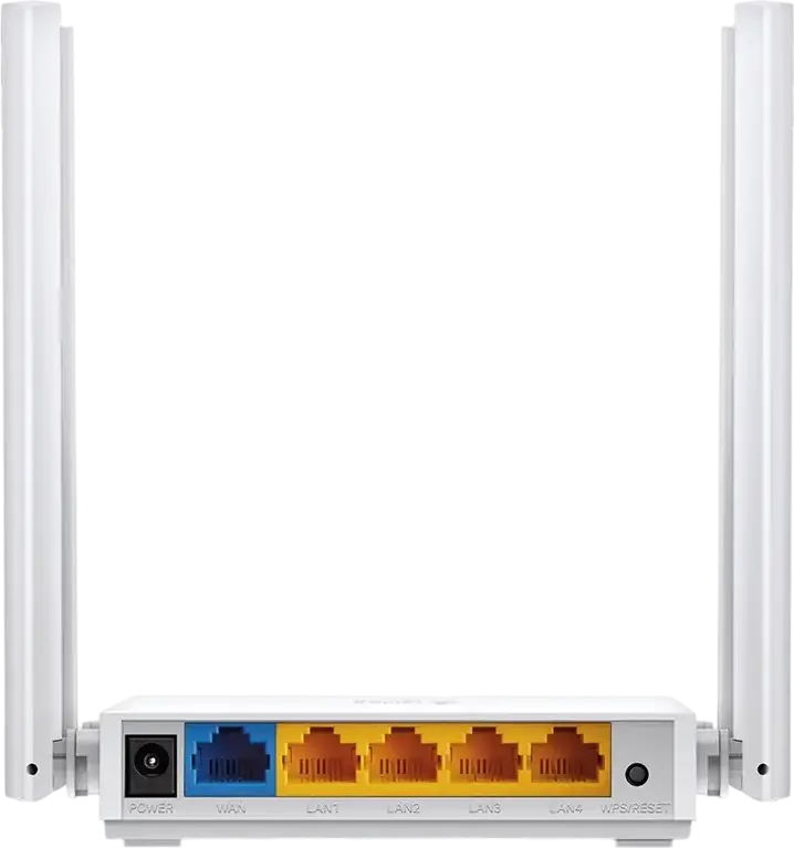 TP-Link Archer C24 AC750 Dual-Band Wi-Fi Router, 4 Antennas, 300Mbps (2.4GHz) & 433Mbps (5GHz), Router/AP/Range Extender Modes, WPA3 Security, White