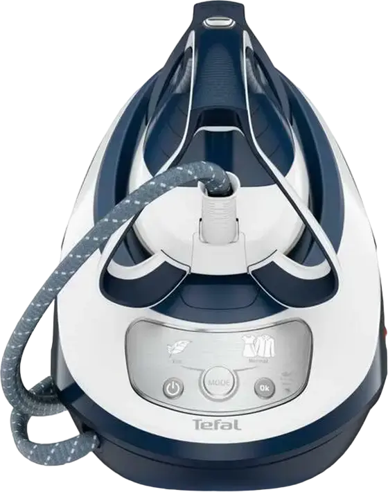 Generator de aburi Tefal Pro Express Protect GV9221, Fier de Calcat, 2600W, Presiune 7.6 bar, Jet Abur 550g/min, Talpa Durilium Airglide Autoclean, 1.8L