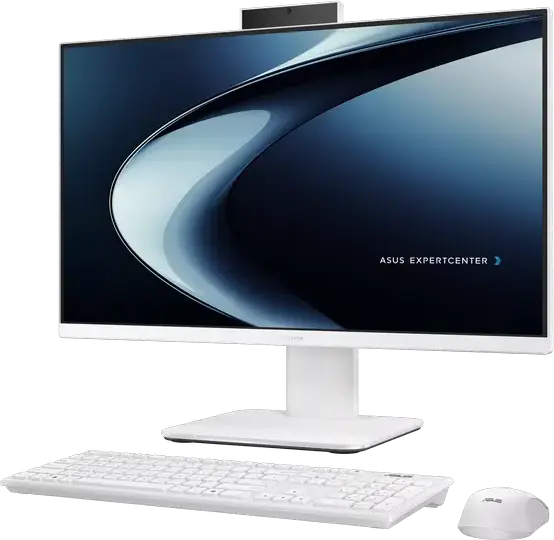 Моноблок ASUS ExpertCenter P440VA, Intel Core 3 100U, 16ГБ DDR5 RAM, 512ГБ NVMe SSD, 23.8" FHD IPS экран, Wi-Fi 6E, Белый, Без ОС