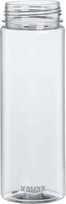 Xavax 181592 Reusable Plastic Water Bottle, 900 ml, Leak-proof Screw Cap, Integrated Carrying Handle, Blue