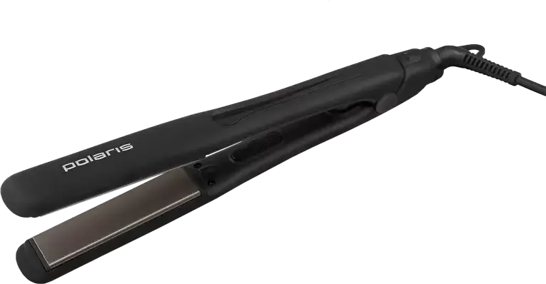 Placa pentru par Polaris PHSS2595TAi Argan Therapy PRO, Placi Tourmaline PROF cu Ulei de Argan, 150-230°C, Ionizare, Placi Floating Canvas 25x95mm, Negru