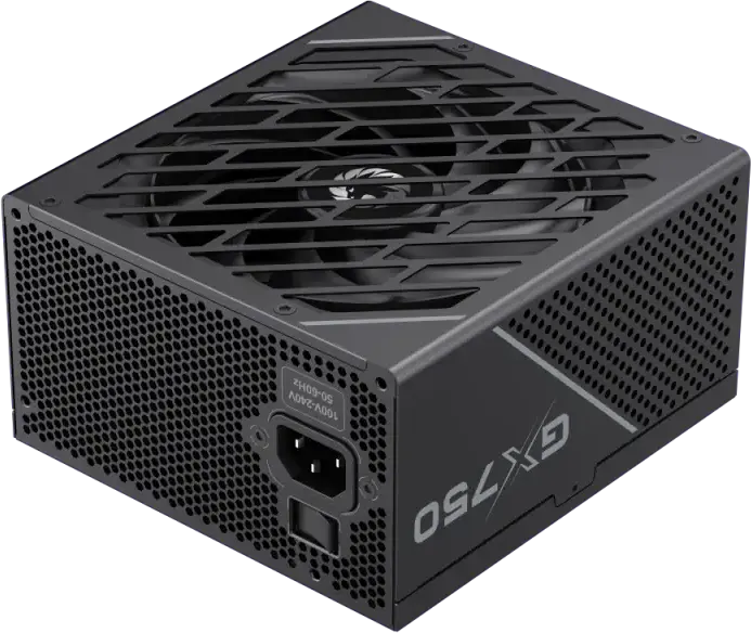 Sursa Gamemax GX-750 PRO 750W, 80 Plus Gold, Fully Modular, ATX 3.1, PCIe 5.1 12V-2*6, Condensatori Japonezi, Ventilator 135mm, Negru