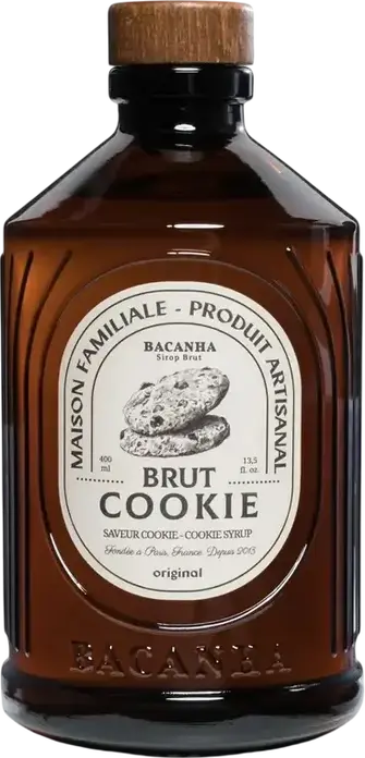 Sirop Bacanha Brut Cookie, 400 ml