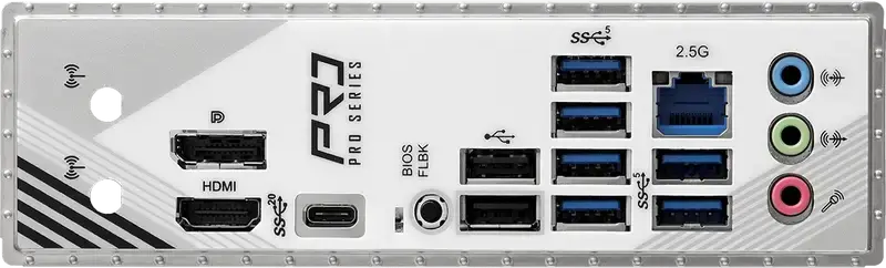 ASRock B860 Pro RS ATX Motherboard LGA1851 Intel B860 DDR5 8666+ MHz PCIe 5.0 Blazing M.2 Gen5 x4 2.5G LAN Intel Core Ultra Series 2 Support