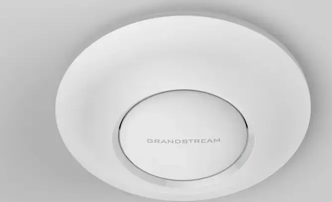 Grandstream GWN7605 Dual-Band AC1200 Wireless Access Point, 2x2 MU-MIMO, 1.27 Gbps, PoE 802.3af/at, Built-in Controller, Mesh Support, White