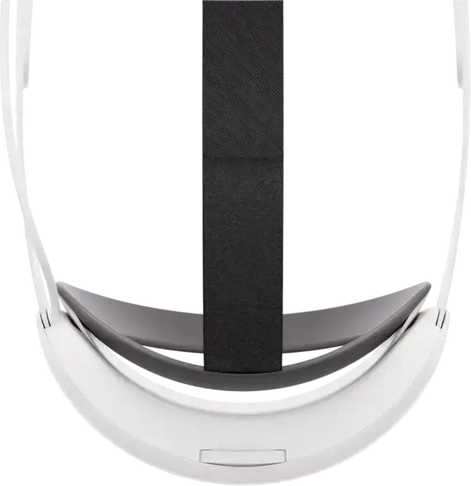 Meta Quest Elite Strap with Battery for Meta Quest 3 and 3S, 2330mAh Integrated Battery Pack, Extended Playtime, Adjustable Headstrap, White