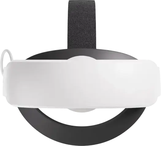 Meta Quest Elite Strap with Battery for Meta Quest 3 and 3S, 2330mAh Integrated Battery Pack, Extended Playtime, Adjustable Headstrap, White