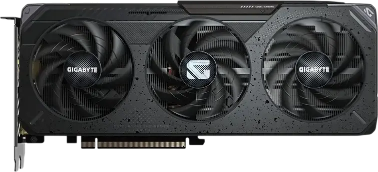 Gigabyte Radeon RX 9060 XT Gaming OC Graphics Card, AMD Radeon RX 9060 XT, 8 GB GDDR6 Memory, Windforce 3-Fan Cooling, OC Edition, 3x DisplayPort, 1x HDMI