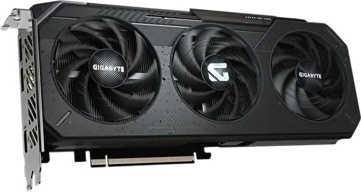 Gigabyte Radeon RX 9060 XT Gaming OC Graphics Card, AMD Radeon RX 9060 XT, 8 GB GDDR6 Memory, Windforce 3-Fan Cooling, OC Edition, 3x DisplayPort, 1x HDMI