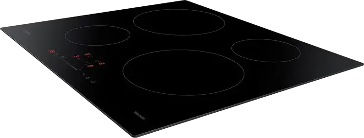 Plita cu Inductie Incorporabila Samsung NZ64H37070K, 4 Zone de Gatire, Sticla Vitroceramica, Control Touch Slider, Power Boost, 59cm, Negru