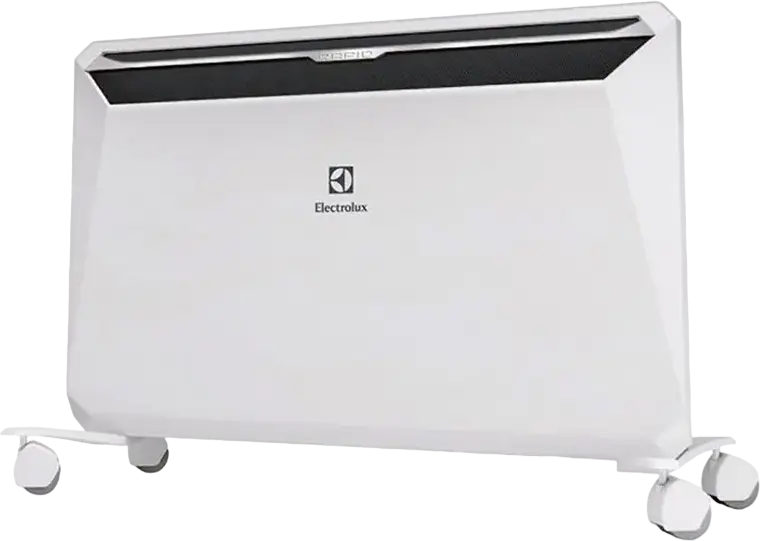 Electrolux ECH/RI-1500 EU Convector Heater, 1500W Monolith Heating Element, Digital LCD Display, Electronic Control, IP24 Protection, White
