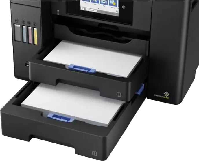 Imprimanta Multifunctionala Inkjet Epson EcoTank L6550 A4 4-in-1, Printare Scanare Copiere Fax, PrecisionCore, Duplex Automat, Wi-Fi, Ethernet, Tava 550 foi