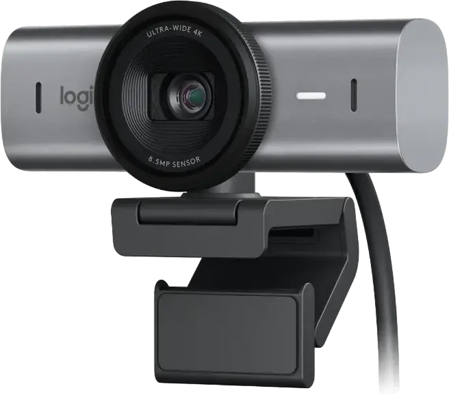 Cameră Web Logitech MX Brio 705 for Business, 1920x1080, Gri