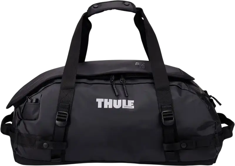 Спортивная сумка Thule Chasm Transformer 40 л, из переработанного нейлона 900D, трансформируется в рюкзак, молнии YKK, черный