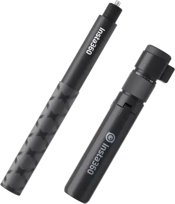 Kit Accesorii Insta360 Bullet Time pentru X4, X3, X2, ONE X, ONE R, ONE RS, Negru, cu Maner Trepieda Bullet-Time si Selfie Stick pentru Efecte 360
