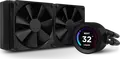 NZXT Kraken Elite 240 AIO Liquid CPU Cooler RL-KN24E-B2, 2.72" IPS LCD Display, 2x F120P Static Pressure Fans, Aluminum Radiator, Intel LGA 1851/1700/1200/115X, AMD AM5/AM4