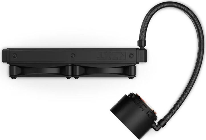 NZXT Kraken Elite 240 AIO Liquid CPU Cooler RL-KN24E-B2, 2.72" IPS LCD Display, 2x F120P Static Pressure Fans, Aluminum Radiator, Intel LGA 1851/1700/1200/115X, AMD AM5/AM4