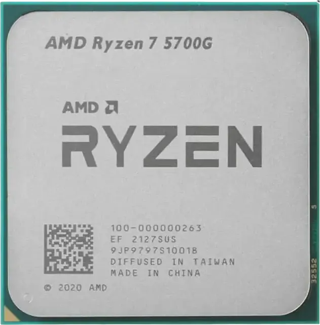 Procesor AMD Ryzen 7 5700G, Radeon Graphics, Wraith Stealth | Tray